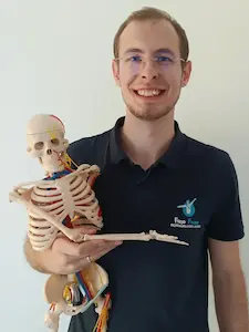 Zdjęcie Pawła Kozyry, fizjoterapeuty